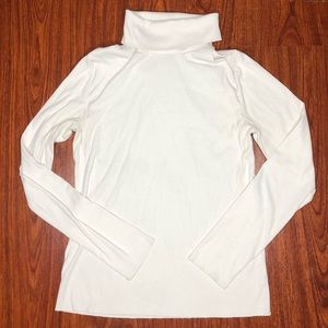 White Turtleneck